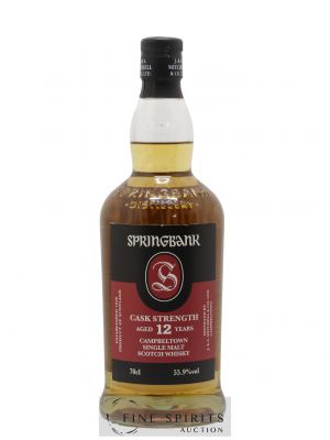 Springbank 12 years Of. Cask Strength bottled 2021   - Lot de 1 Bouteille