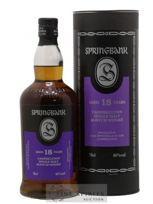Springbank 18 years Of. Purple Label   - Lot de 1 Bouteille