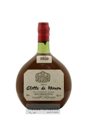 Clotte de Manon 1950 Of. bottled 1990 ---- - Lot de 1 Bouteille