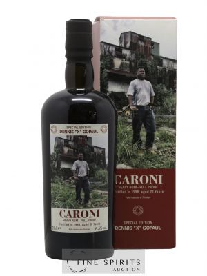 Caroni 20 years 1998 Velier Special Edition Dennis X Gopaul One of 1151 - bottled 2018 Employee Serie   - Lot de 1 Bouteille