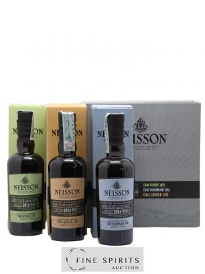 Neisson 4 years 2016 Of. Cuvées Velier - Coffret 3x20cl. Full Proof - bottled 2020 Edition Spéciale   - Lot de 1 Coffret