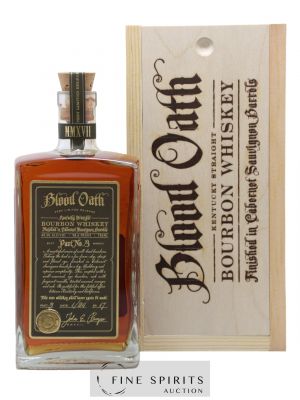 Blood Oath Of. Pact No.3 - Edition 2017 Very Limited Release ---- - Lot de 1 Bouteille