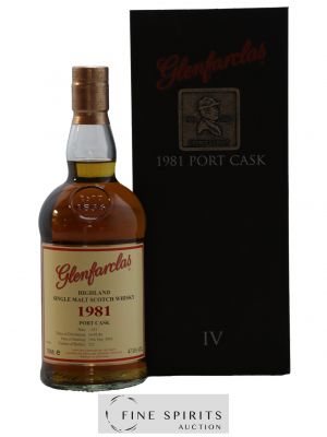 Glenfarclas 1981 Of. Port Cask n°151 - One of 521 - bottled 2016 ---- - Lot de 1 Bouteille