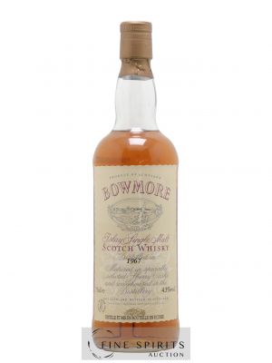 Bowmore 1967 Of. Selected Sherry Casks Auxil import   - Lot de 1 Bouteille