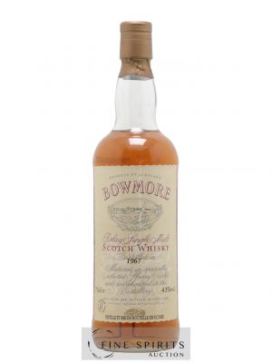 Bowmore 1967 Of. Selected Sherry Casks Auxil import ---- - Lot de 1 Bouteille