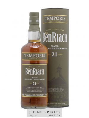 Benriach 21 years Of. Temporis Peated Malt ---- - Lot de 1 Bottle