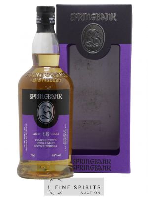 Springbank 18 years Of. Purple Label ---- - Lot de 1 Bottle