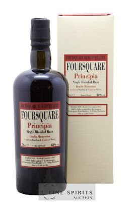 Foursquare 9 years 2008 Velier Principia Barrel Proof - One of 5400 - bottled 2017 Double Maturation 