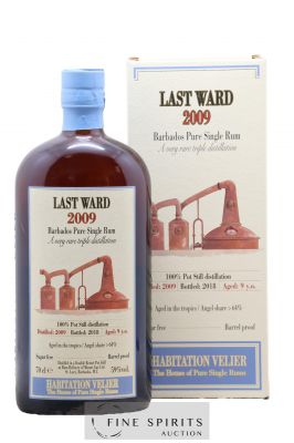 Last Ward 9 years 2009 Velier bottled 2018 Habitation Velier ---- - Lot de 1 Bouteille