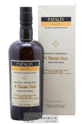 Papalin 4 years Of. Only Pot Still - bottled 2022 