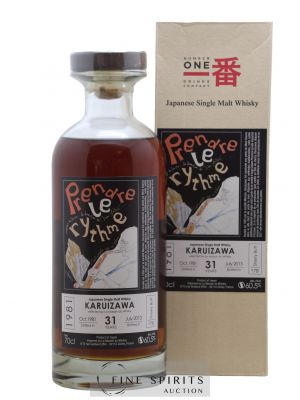 Karuizawa 31 years 1981 Number One Drinks Prendre le Rythme Sherry But n°78 - bottled 2013 LMDW   - Lot de 1 Bouteille