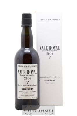 Vale Royal 12 years 2006 Velier VRW One of 3412 - bottled 2018 ---- - Lot de 1 Bouteille