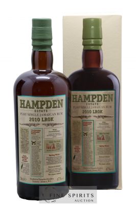 Hampden 11 years 2010 Velier LROK LMDW ---- - Lot de 1 Bouteille