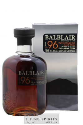 Balblair 1996 Of. Cask n°22 - One of 669 - bottled 2018 LMDW 