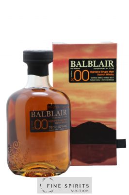 Balblair 2000 Of. bottled 2017 
