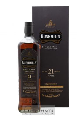 Bushmills 21 years Of. Rare Three Woods Matured 