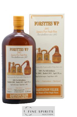 Forsyths WP 10 years 2005 Velier bottled 2015 Habitation Velier ---- - Lot de 1 Bouteille