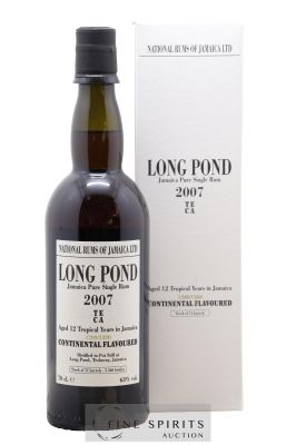 Long Pond 12 years 2007 Of. Mark TECA - One of 3560 - bottled 2019 LM&V National Rums of Jamaica 