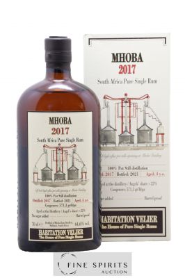 Mhoba 4 years 2017 Habitation Velier One of 130 - bottled 2021 ---- - Lot de 1 Bouteille