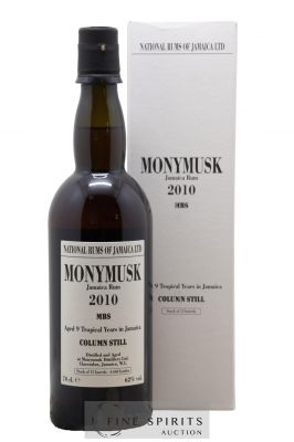 Monymusk 9 years 2010 Velier Column Still Mark MBS - One of 4660 - bottled 2019 LM&V National Rums of Jamaica 