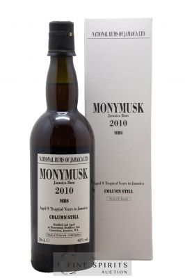 Monymusk 9 years 2010 Velier Column Still Mark MBS - One of 4660 - bottled 2019 LM&V National Rums of Jamaica 