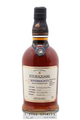Foursquare 14 years Of. Sovereignty Mark XIX - bottled 2021 Exceptional Cask Selection ---- - Lot de 1 Bouteille