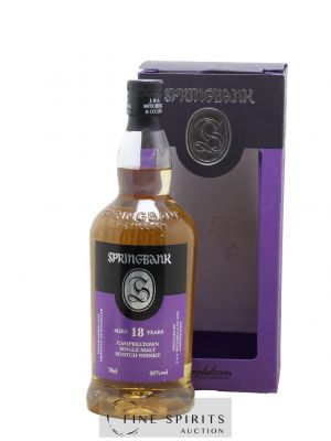 Springbank 18 years Of. Purple Label ---- - Lot de 1 Bouteille