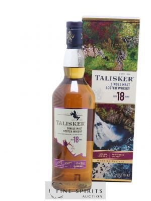 Talisker 18 years Of. From the Oldest Distillery on the Isle of Skye ---- - Lot de 1 Bouteille