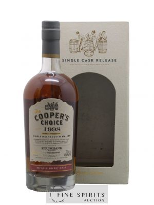 Springbank 18 years 1998 The Vintage Malt Whisky Co. Ltd. The Cooper's Choice Cask n°116 - One of 300 - bottled 2016 ---- - Lot de 1 Bouteille