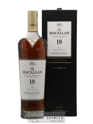 Macallan (The) 18 years Of. Sherry Seasoned Oak Casks from Jerez - Annual 2020 Release ---- - Lot de 1 Bottle