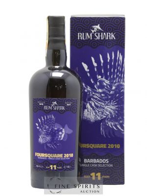 Foursquare 11 years 2010 Rum Shark Cask n°7B - One of 276 - bottled 2021 ---- - Lot de 1 Bouteille