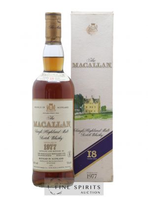 Macallan (The) 18 years 1977 Of. Sherry Wood Matured - bottled 1995   - Lot de 1 Bouteille