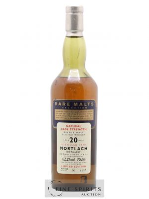 Mortlach 20 years 1978 Of. Rare Malts Selection Natural Cask Strengh - bottled 1998 Limited Edition   - Lot de 1 Bouteille