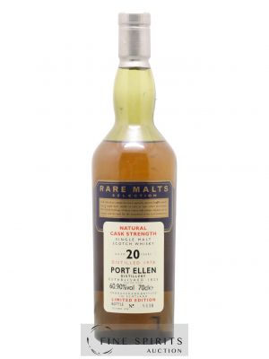 Port Ellen 20 years 1978 Of. Rare Malts Selection Natural Cask Strengh - bottled 1998 Limited Edition   - Lot de 1 Bouteille