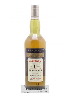 Benrinnes 21 years 1974 Of. Rare Malts Selection Natural Cask Strengh Limited Edition   - Lot de 1 Bouteille