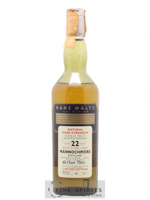 Mannochmore 22 years 1974 Of. Rare Malts Selection Natural Cask Strengh - bottled 1997 Limited Edition   - Lot de 1 Bouteille