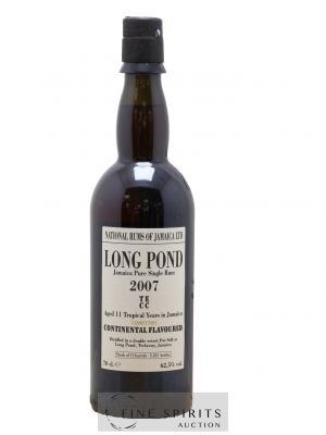 Long Pond 11 years 2007 Of. Mark TECC - One of 3325 - bottled 2018 LM&V National Rums of Jamaica ---- - Lot de 1 Bouteille