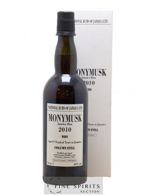 Monymusk 9 years 2010 Velier Column Still Mark MBS - One of 4660 - bottled 2019 LM&V National Rums of Jamaica ---- - Lot de 1 Bouteille