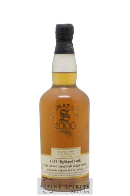 Highland Park 10 years 1988 Signatory Vintage Millenium Edition ---- - Lot de 1 Bouteille