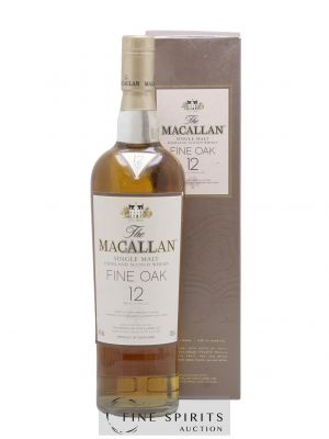 Macallan (The) 12 years Of. Fine Oak Bourbon & Sherry Oak Casks   - Lot of 1 Bottle