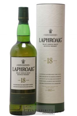 Laphroaig 18 years Of. 