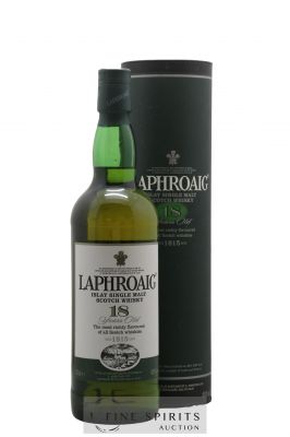 Laphroaig 18 years Of. 