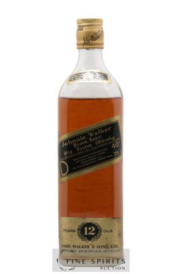 Johnnie Walker 12 years Of. Black Label (75cl.)   - Lot of 1 Bottle