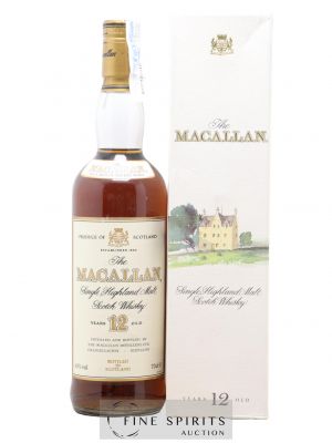 Macallan (The) 12 years Of. Sherry Wood Matured Ets Gouin Import (70cl.)   - Lot de 1 Bouteille