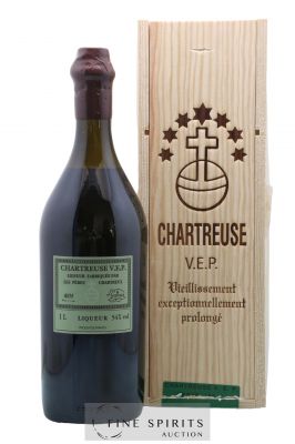 Chartreuse Of. Verte V.E.P. Mise 2022 (1L.)   - Lot de 1 Bouteille