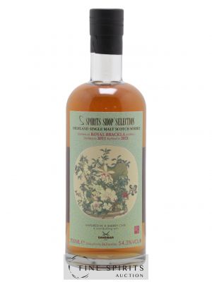 Royal Brackla 2011 Spirits Shop'Selection One of 363 - bottled 2021 Joint bottling with Sansibar   - Lot de 1 Bouteille