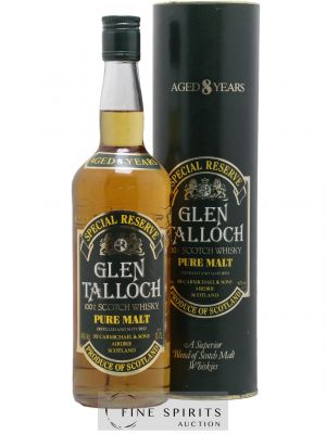 Whisky Glen Talloch Pure Malt 8 years  - Lot de 1 Bouteille