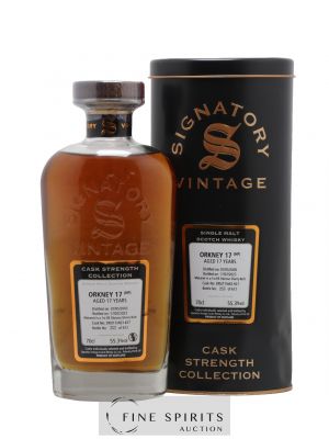 Orkney 17 (HP) 17 years 2005 Signatory Vintage Cask n°DRU17-Z63 n°27 - One of 612 - bottled 2023 Cask Strength Collection   - Lot de 1 Bouteille