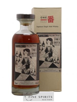 Karuizawa 1981 Number One Drinks Cask n°162 - bottled 2012 LMDW Cocktail Series   - Lot de 1 Bouteille