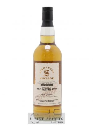 Ben Nevis 5 years 2019 Signatory Vintage Edition n°17 100 Proof 